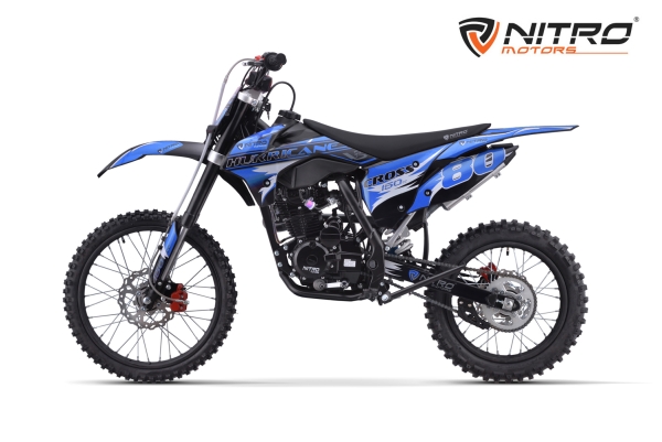 NITRO MOTORS 150cc Dirtbike Hurricane BRX V3 19/16 5-Gang Manuell